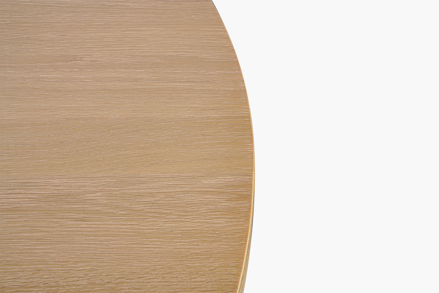 Washed Oak Helix Round Dining Table