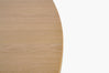 Washed Oak Helix Round Dining Table