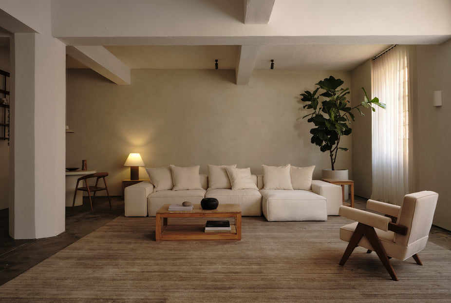 Jean De Khaki/Natural Lamp - Small