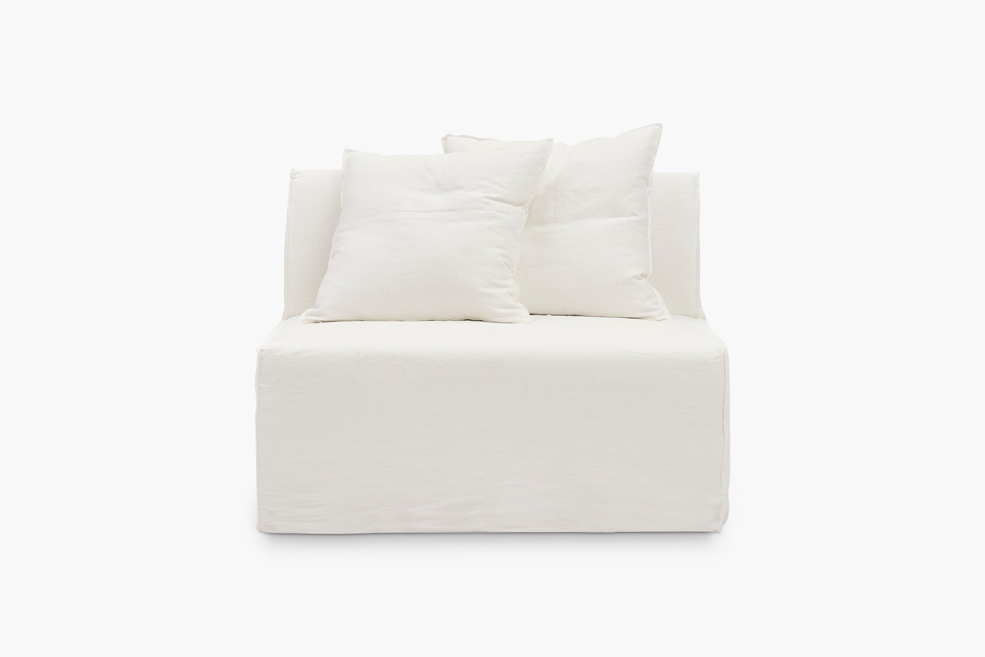 Cover Joe Armless Loveseat