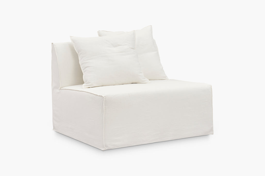 Cover Joe Armless Loveseat