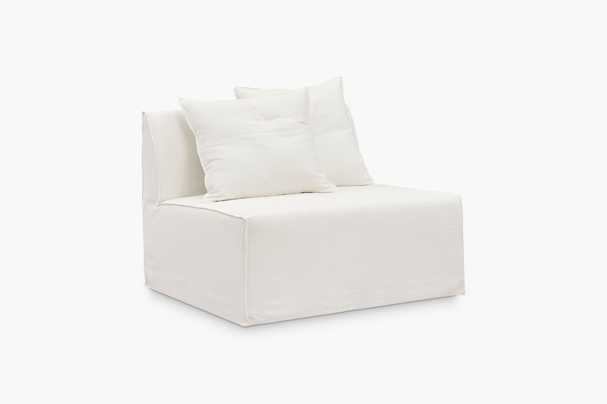 Cover Joe Armless Loveseat