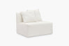 Cover Joe Armless Loveseat