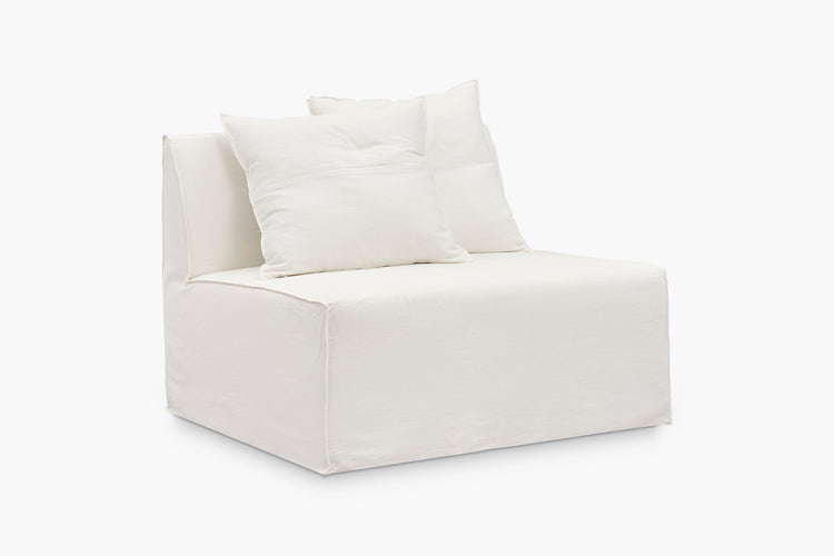 Cover Joe Armless Loveseat