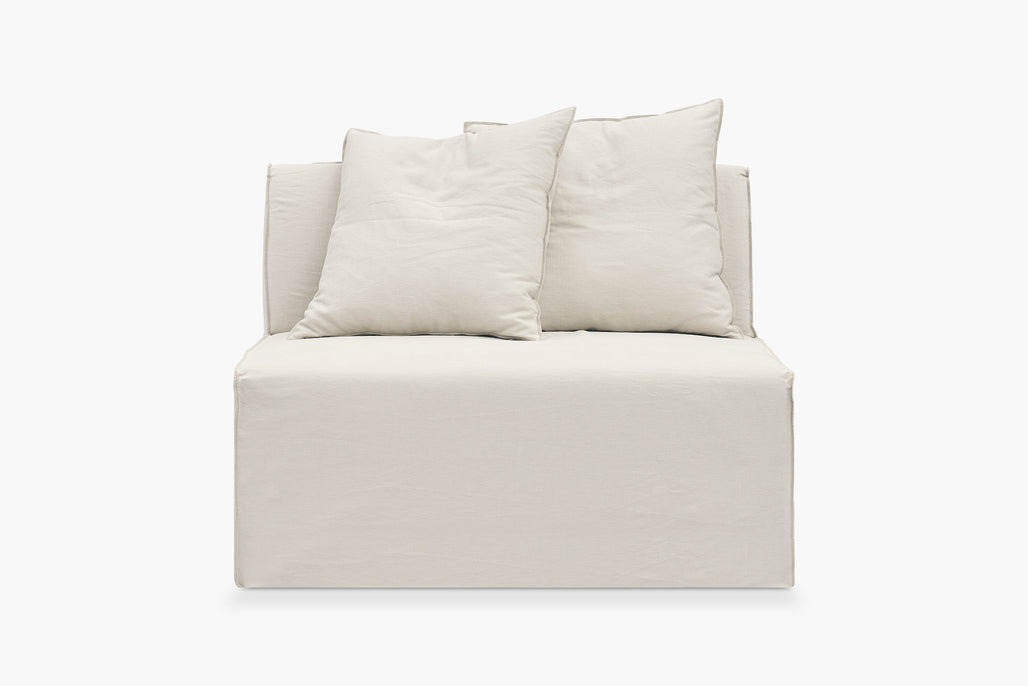 Cover Joe Armless Loveseat