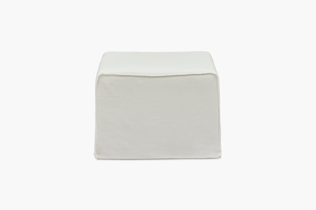 Removable slip cover for Joe Ottoman