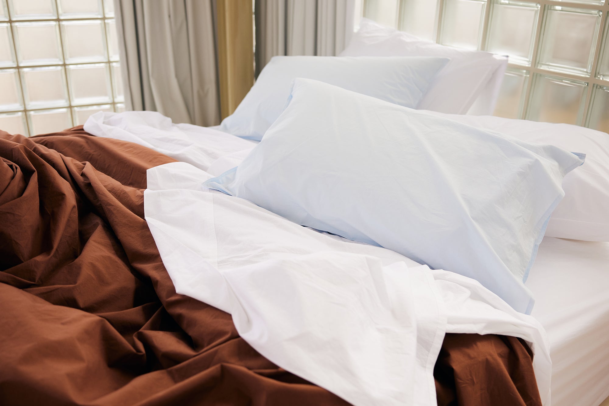 Washed Cotton Standard Pillowcase Pair