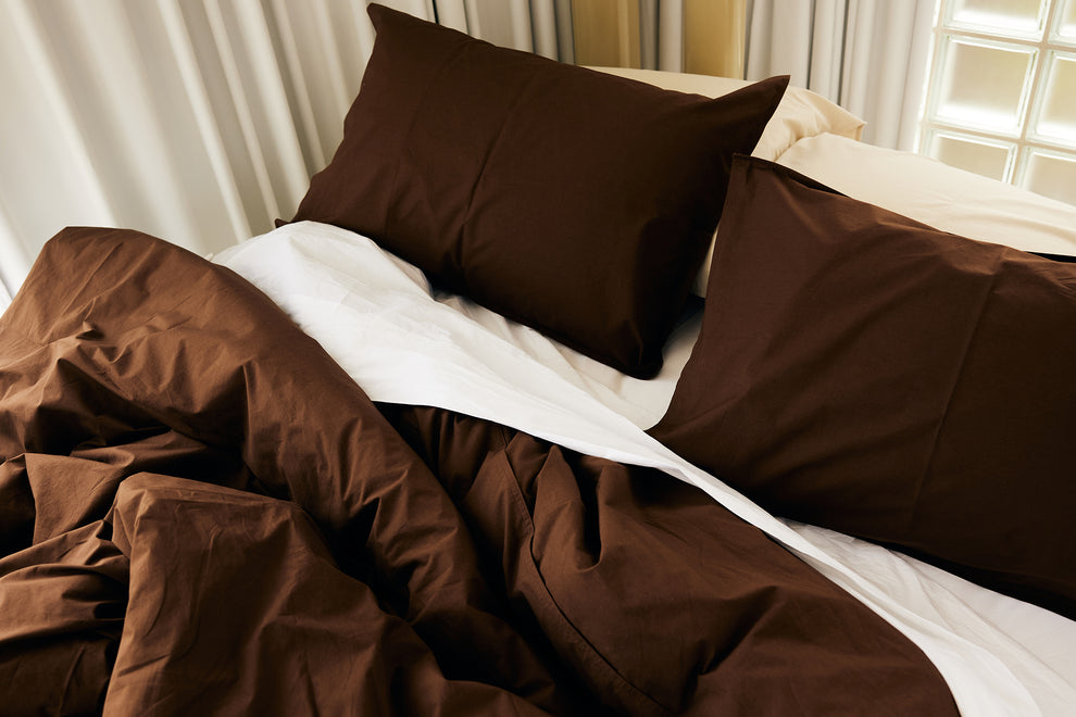 Washed Cotton Standard Pillowcase Pair