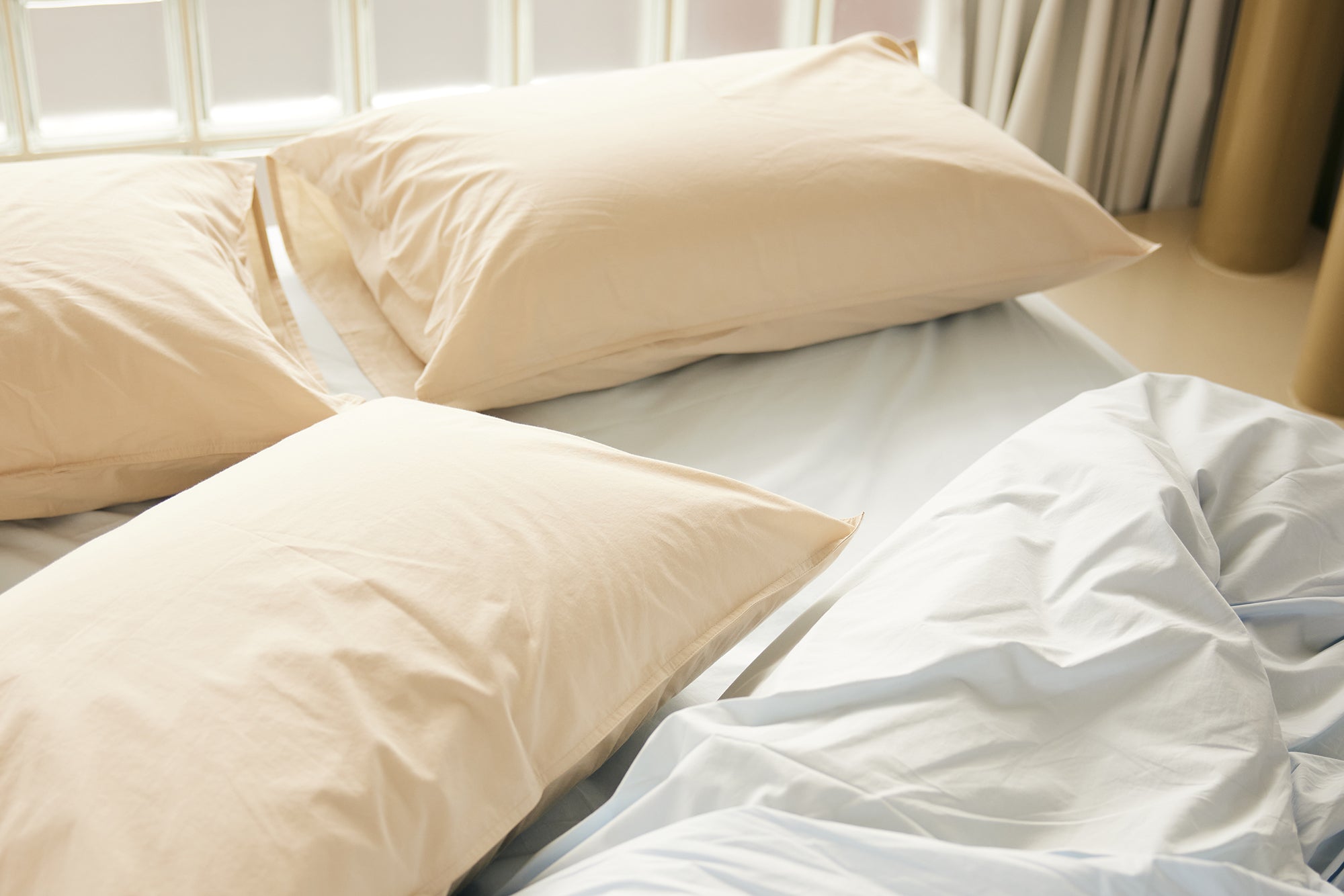 Washed Cotton Standard Pillowcase Pair