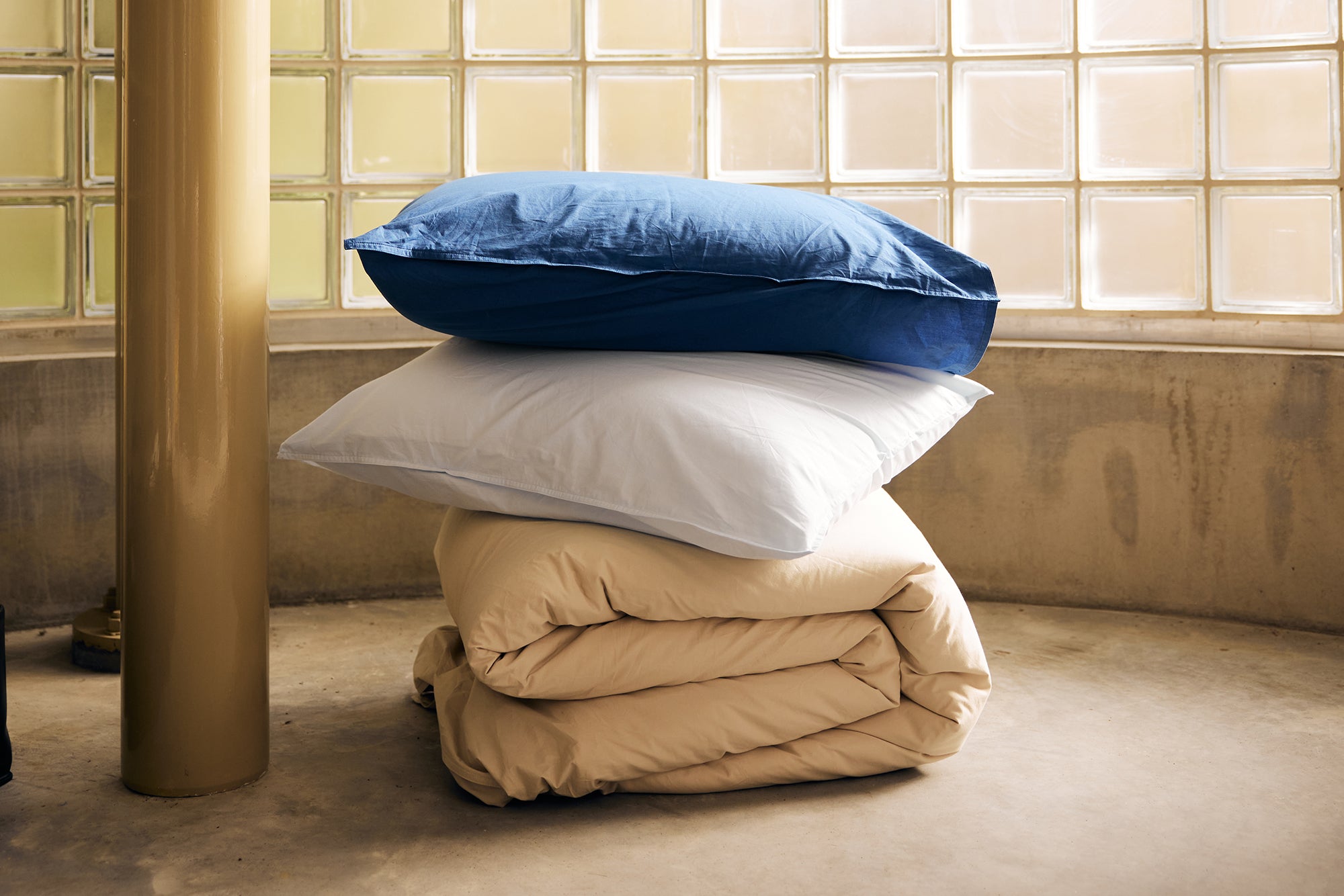 Washed Cotton Standard Pillowcase Pair
