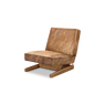 Cow Hide Migos Slipper Chair