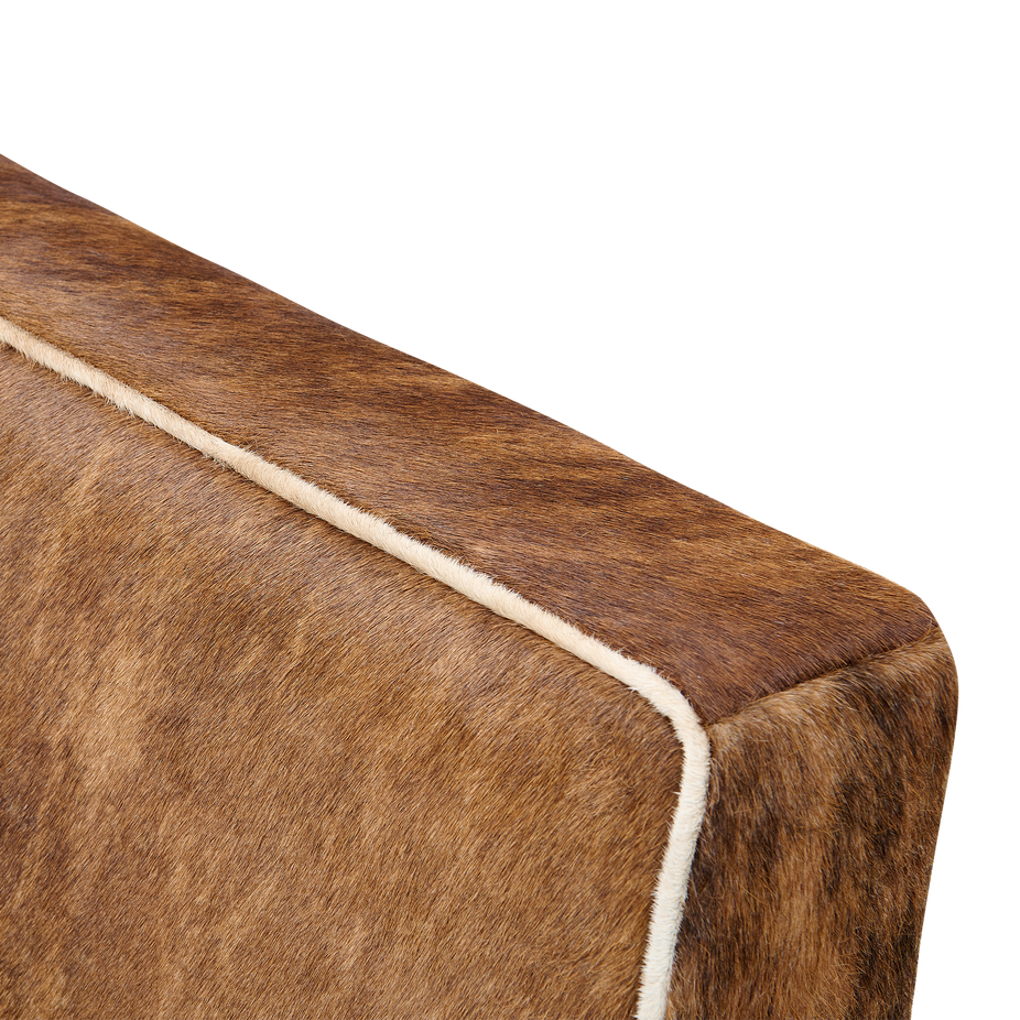 Cow Hide Migos Slipper Chair
