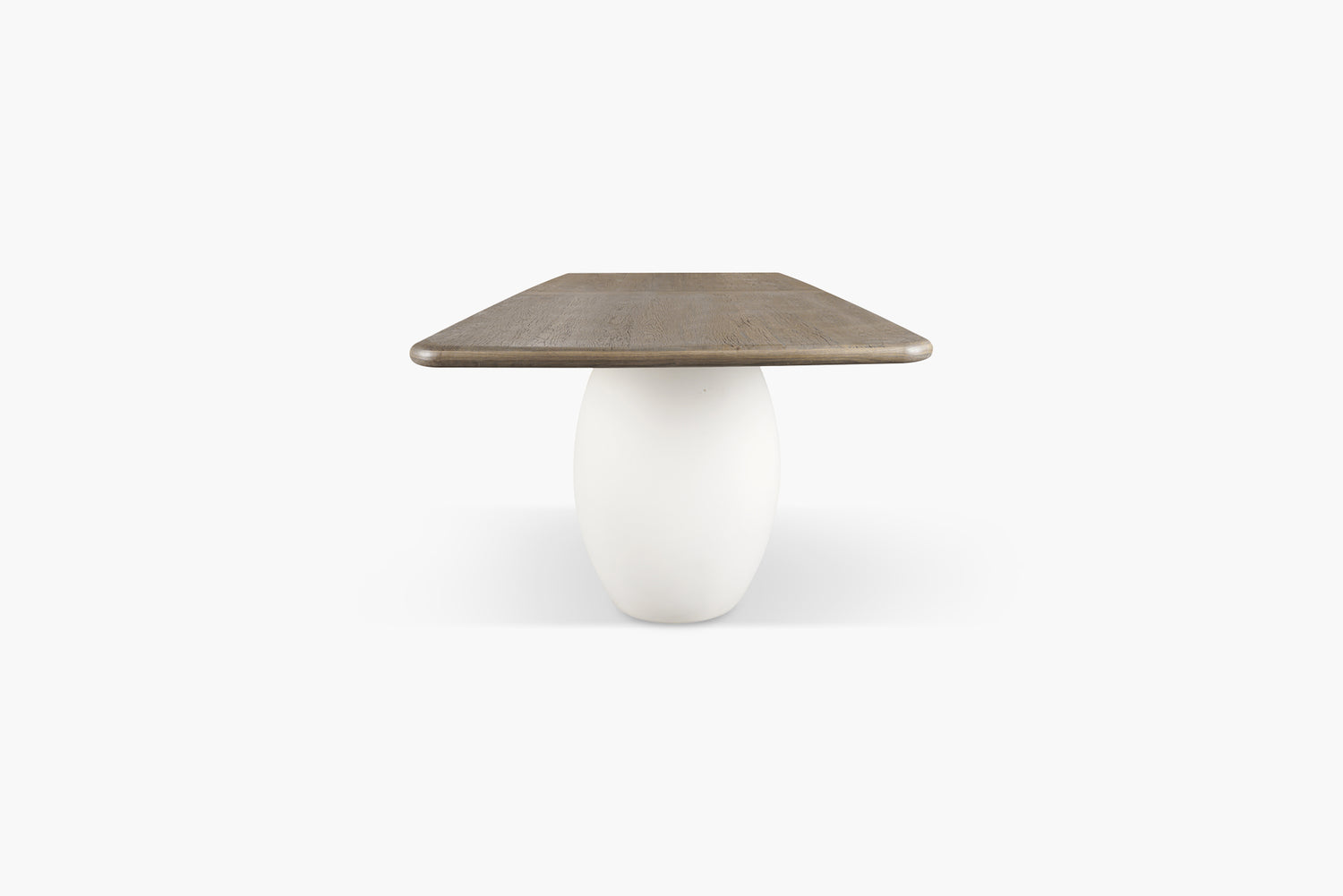 Rustic Blanc Olay Rectangular Dining Table