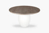 Rustic Blanc Olay Round Dining Table