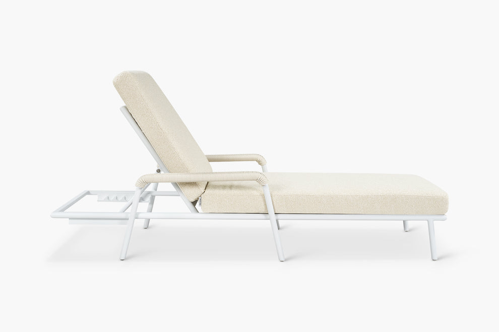 Outdoor Rodeo Sun Lounger