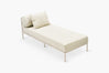 Outdoor Gloss Rowe Single Sun Lounge