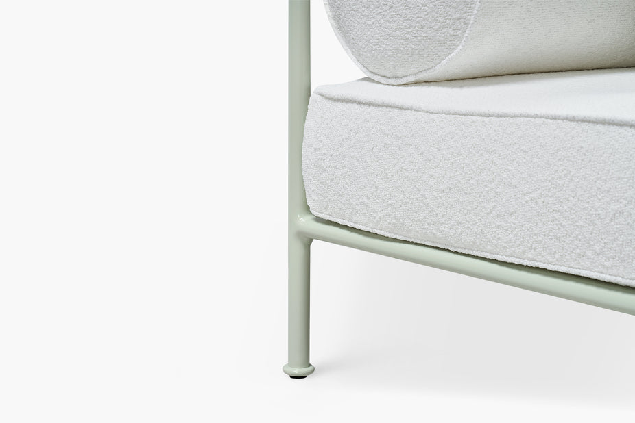 Outdoor Gloss Rowe Single Sun Lounge