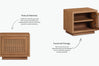 Bosca Bedside Table