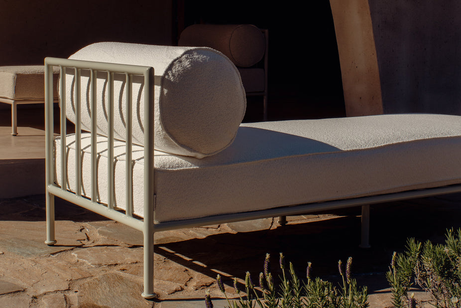 Outdoor Gloss Rowe Single Sun Lounge