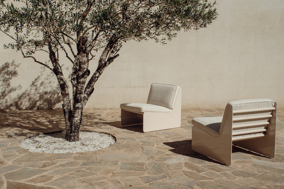 Outdoor Gloss Dougie Lounge Chair