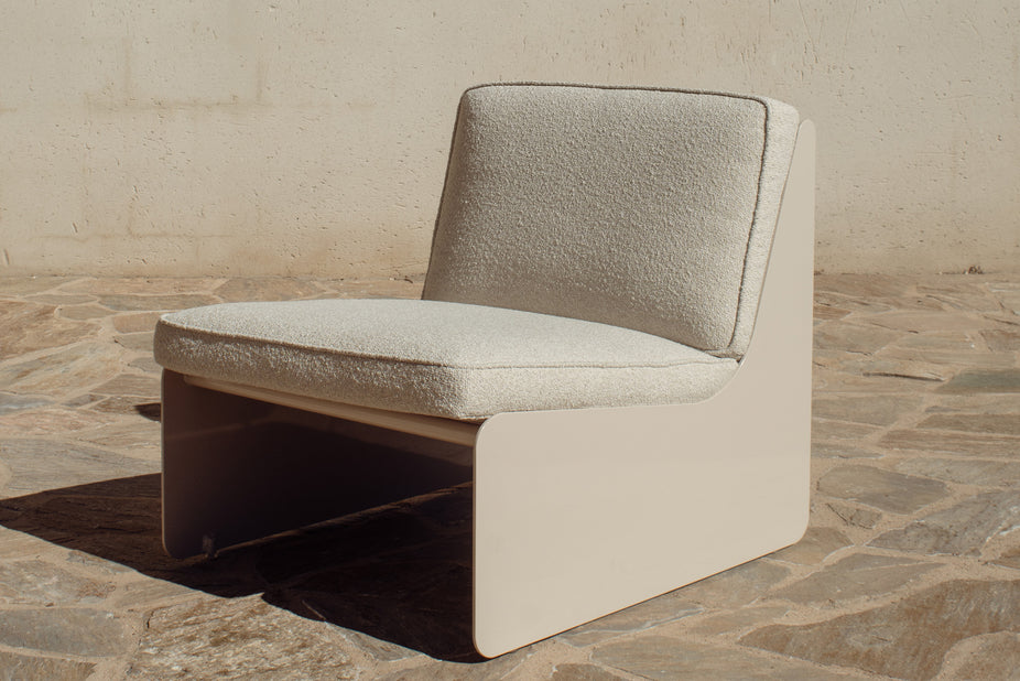Outdoor Gloss Dougie Lounge Chair