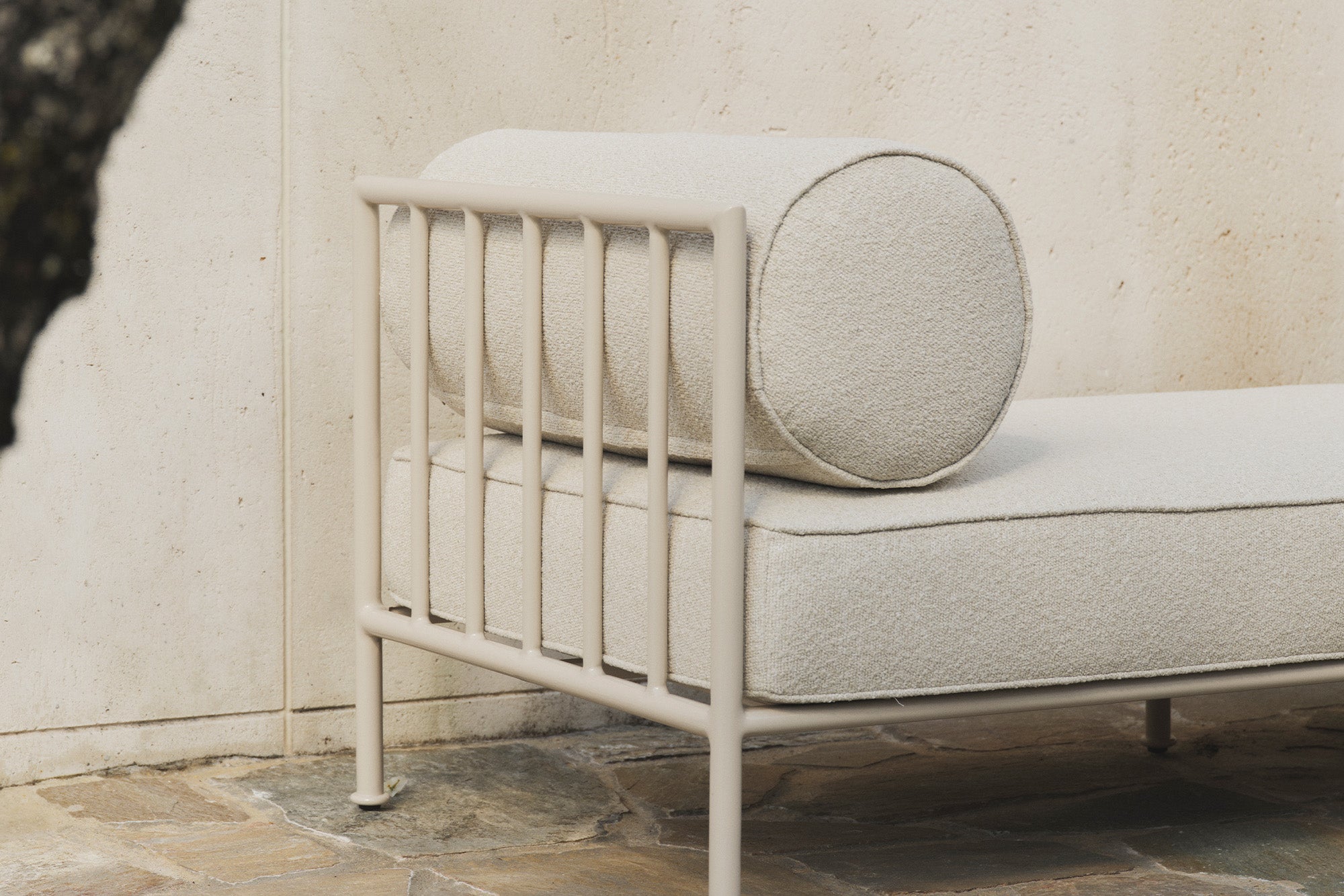 Outdoor Gloss Rowe Single Sun Lounge