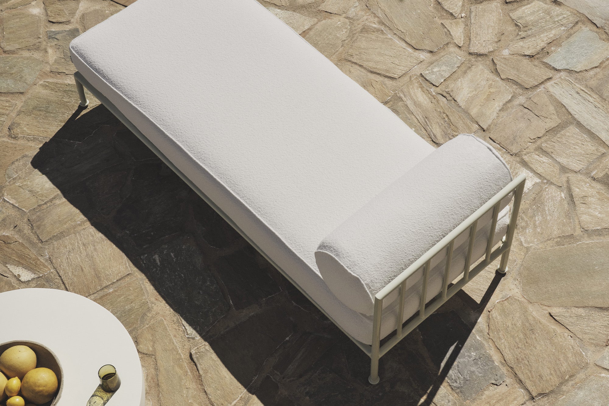Outdoor Gloss Rowe Single Sun Lounge