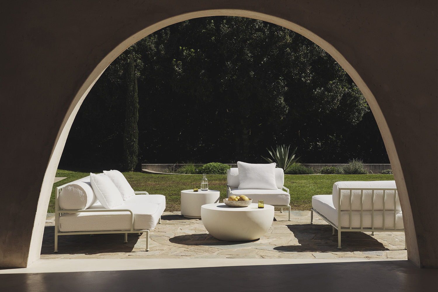 Outdoor Gloss Rowe Single Sun Lounge