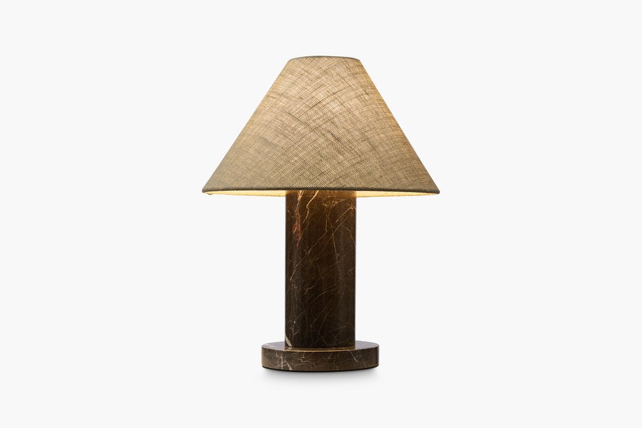 Khaki Brown Paton Table Lamp