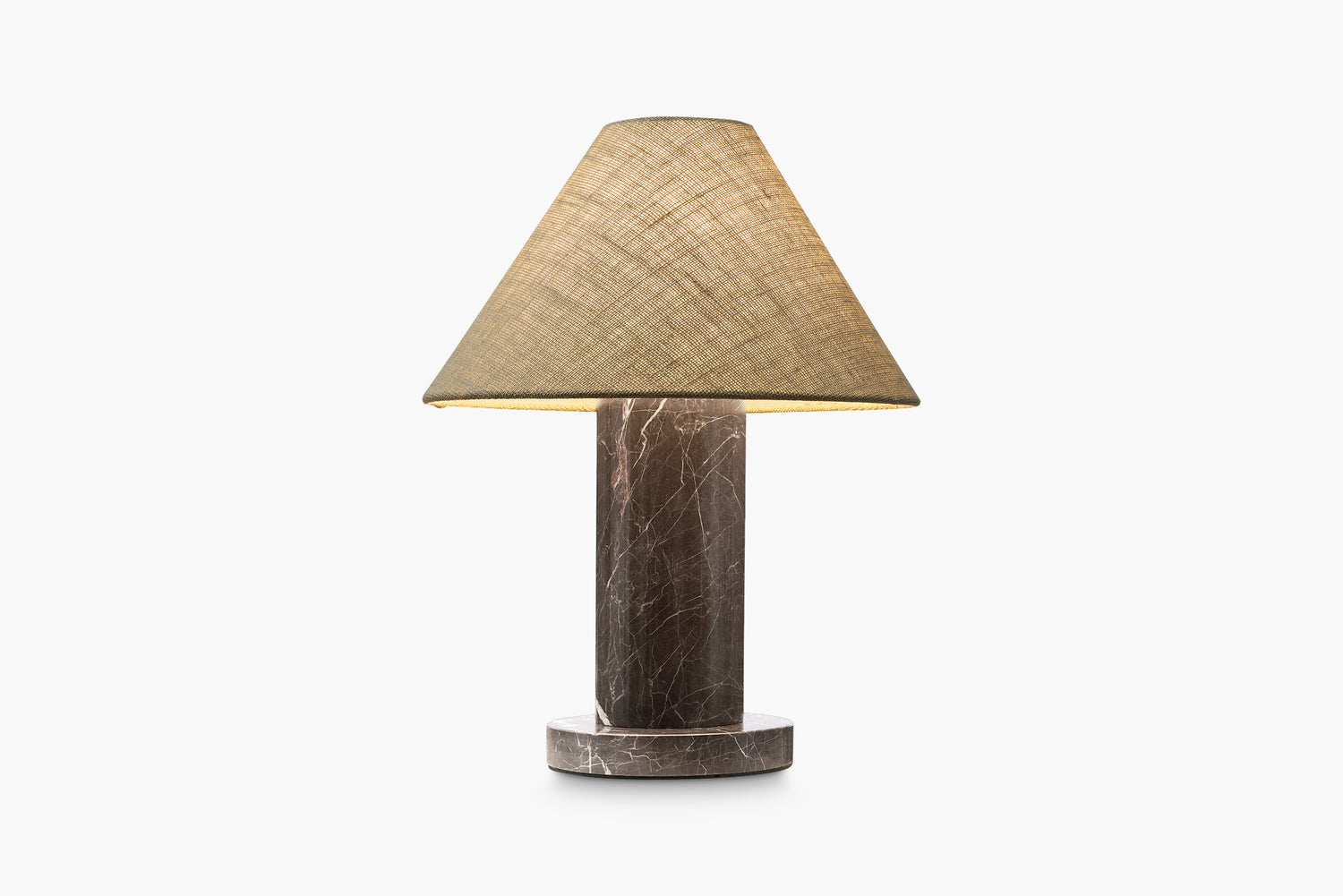 Khaki Brown Paton Table Lamp
