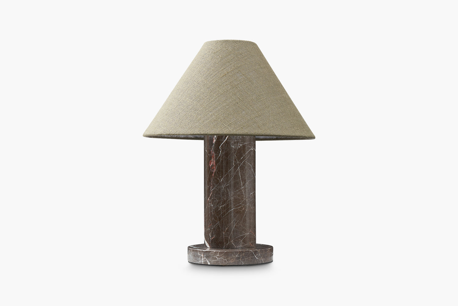 Khaki Brown Paton Table Lamp