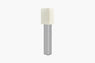 Raw Linen Shade Prism Floor Lamp