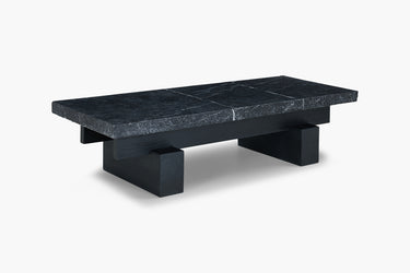 Nero Marquina Rocco Rectangle Coffee Table