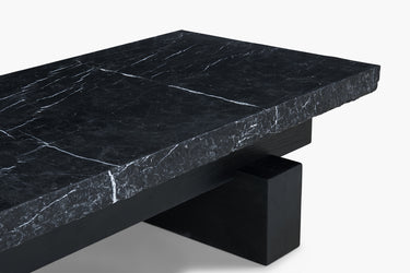 Nero Marquina Rocco Rectangle Coffee Table
