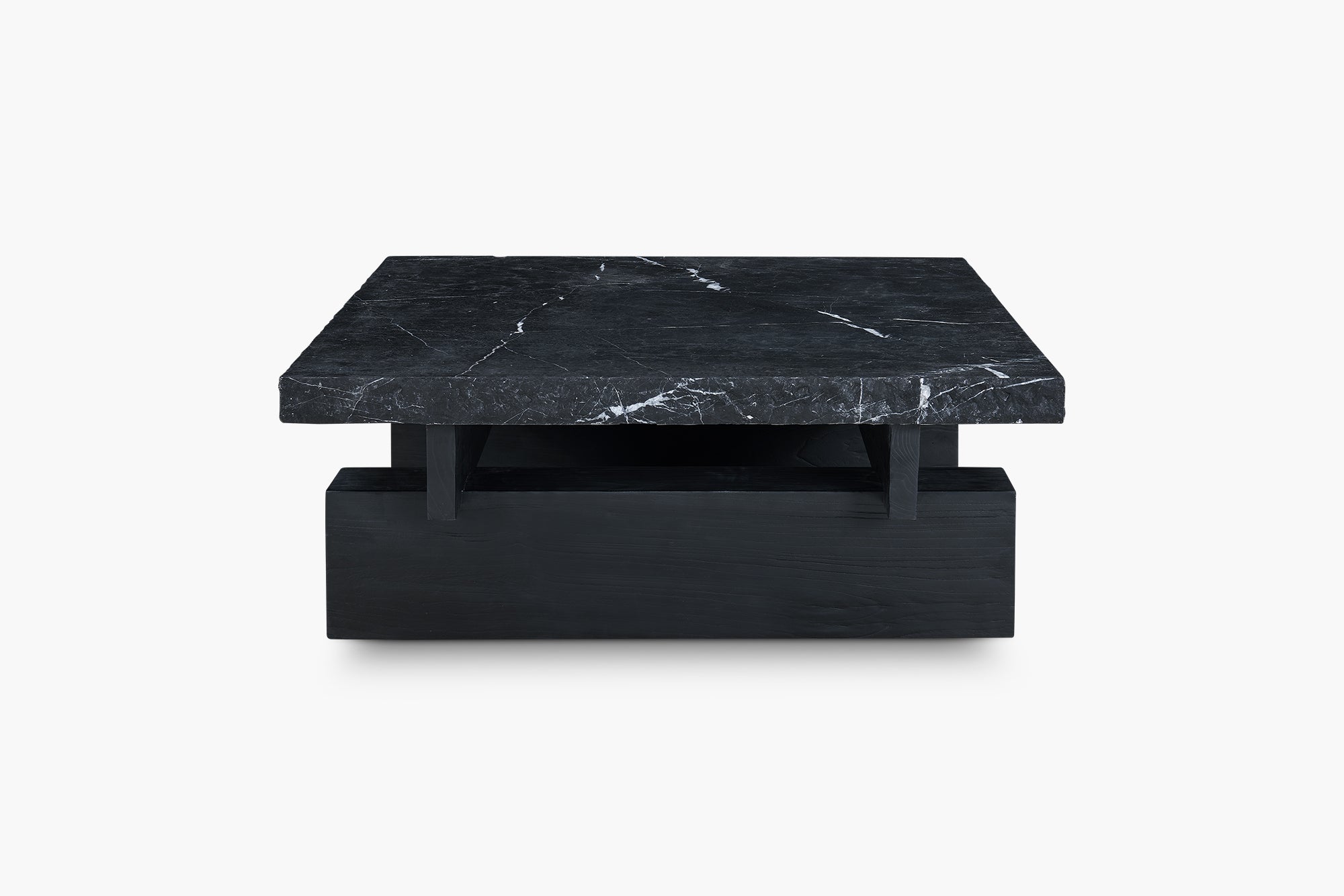 Nero Marquina Rocco Square Coffee Table