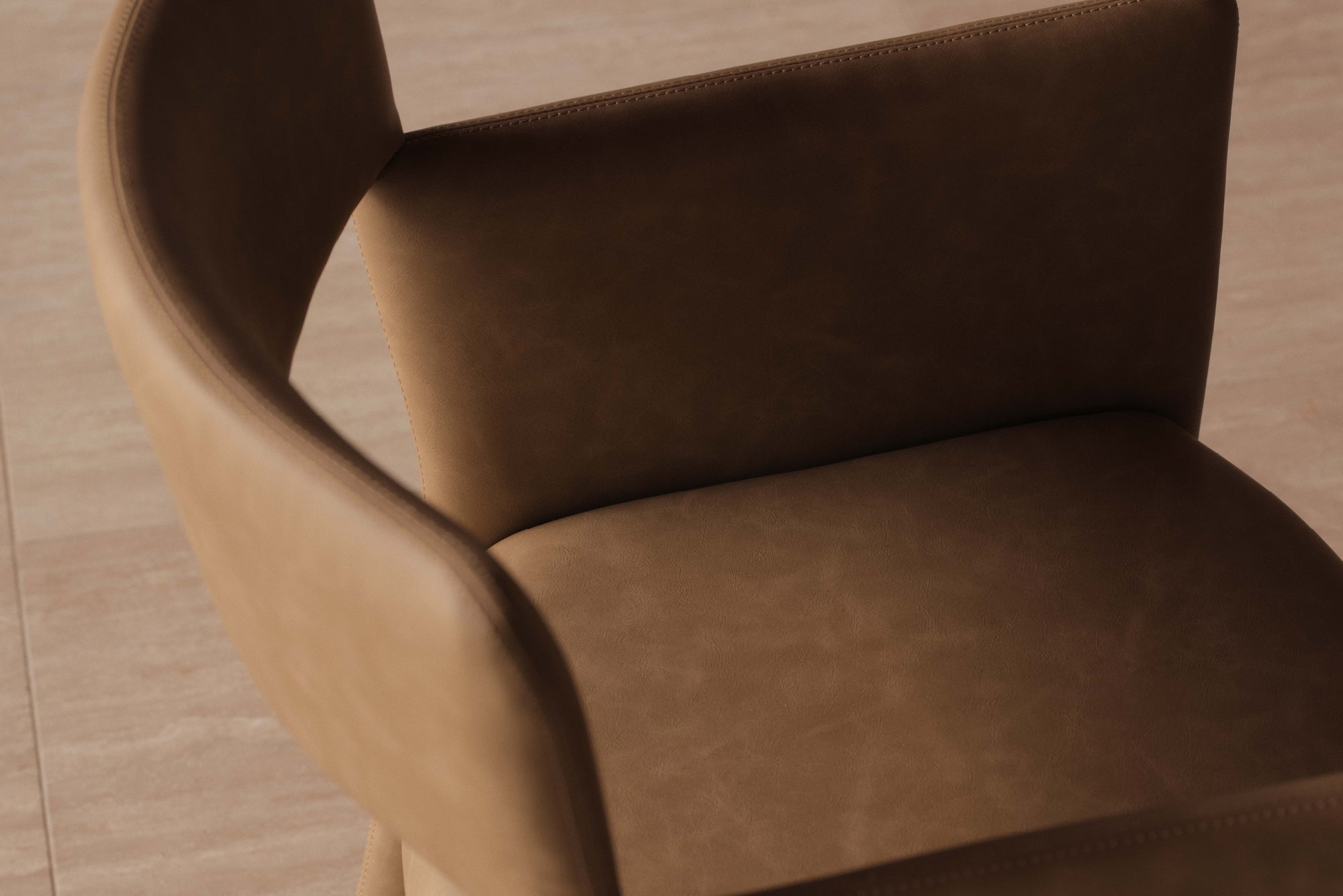 Tan Totti Dining Chair