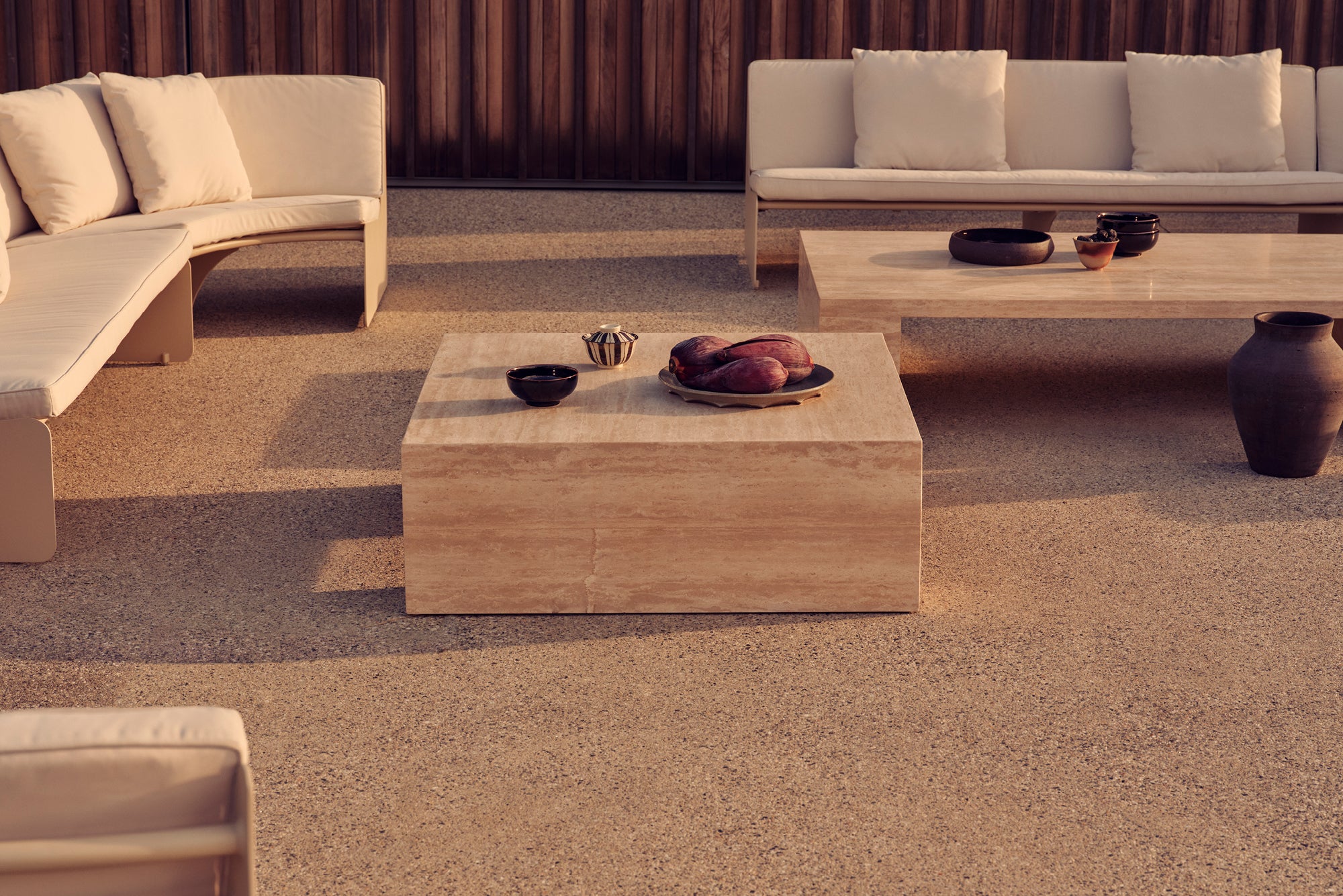 Outdoor Pier Square Coffee Table