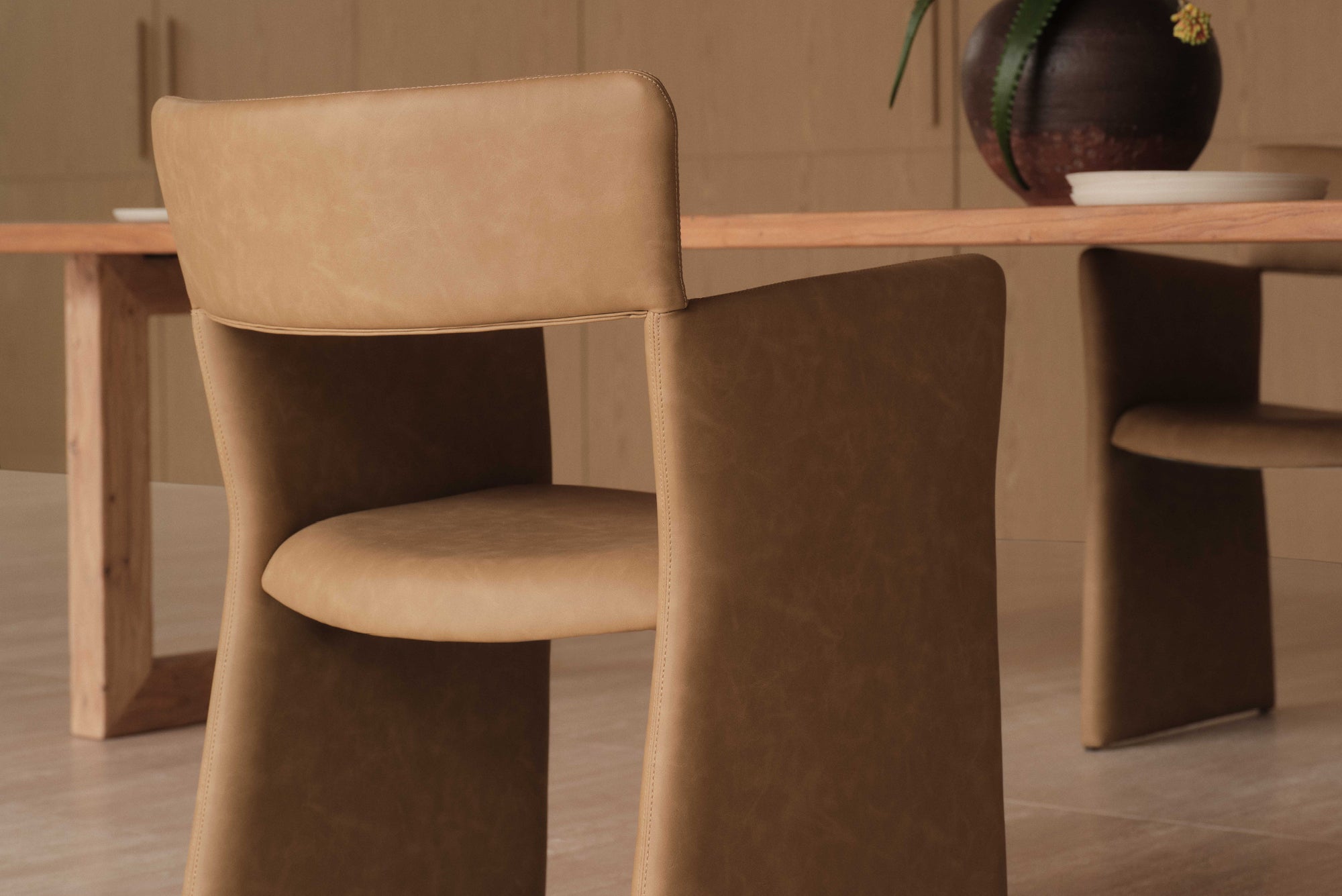 Tan Totti Dining Chair