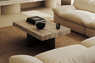 Zaha Travertine Coffee Table