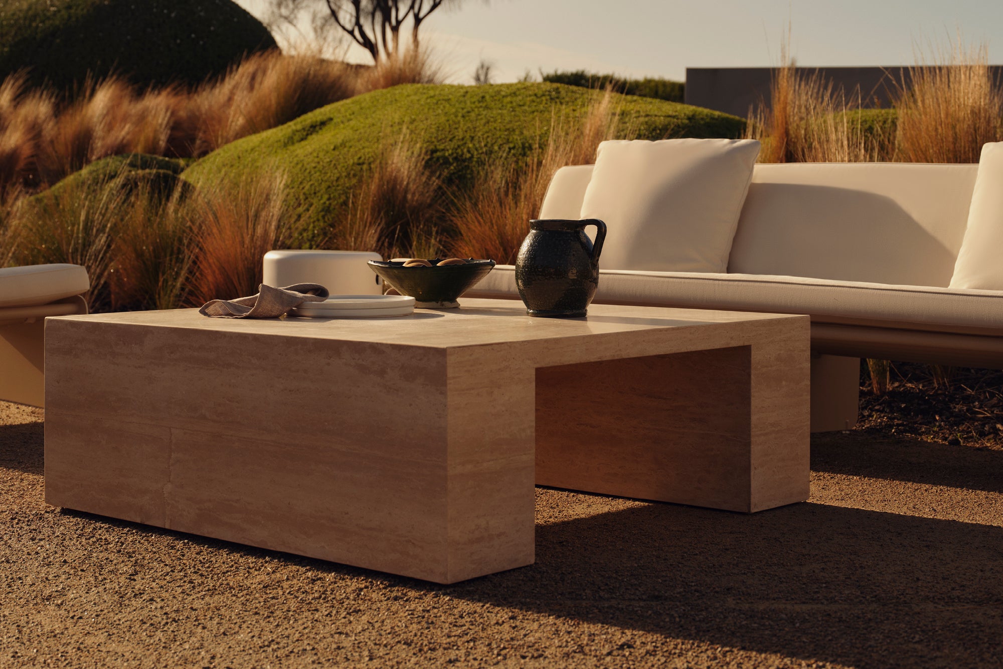 Outdoor Pier Square Coffee Table