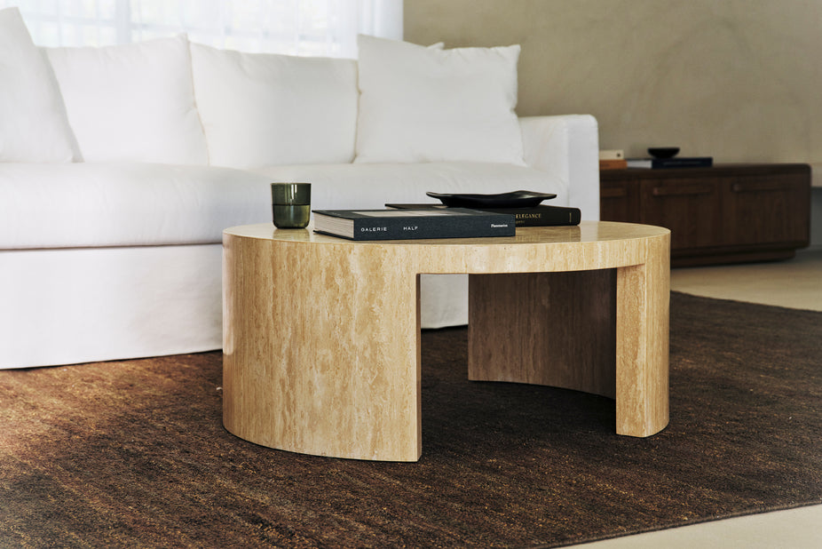 Outdoor Pier Round Coffee Table