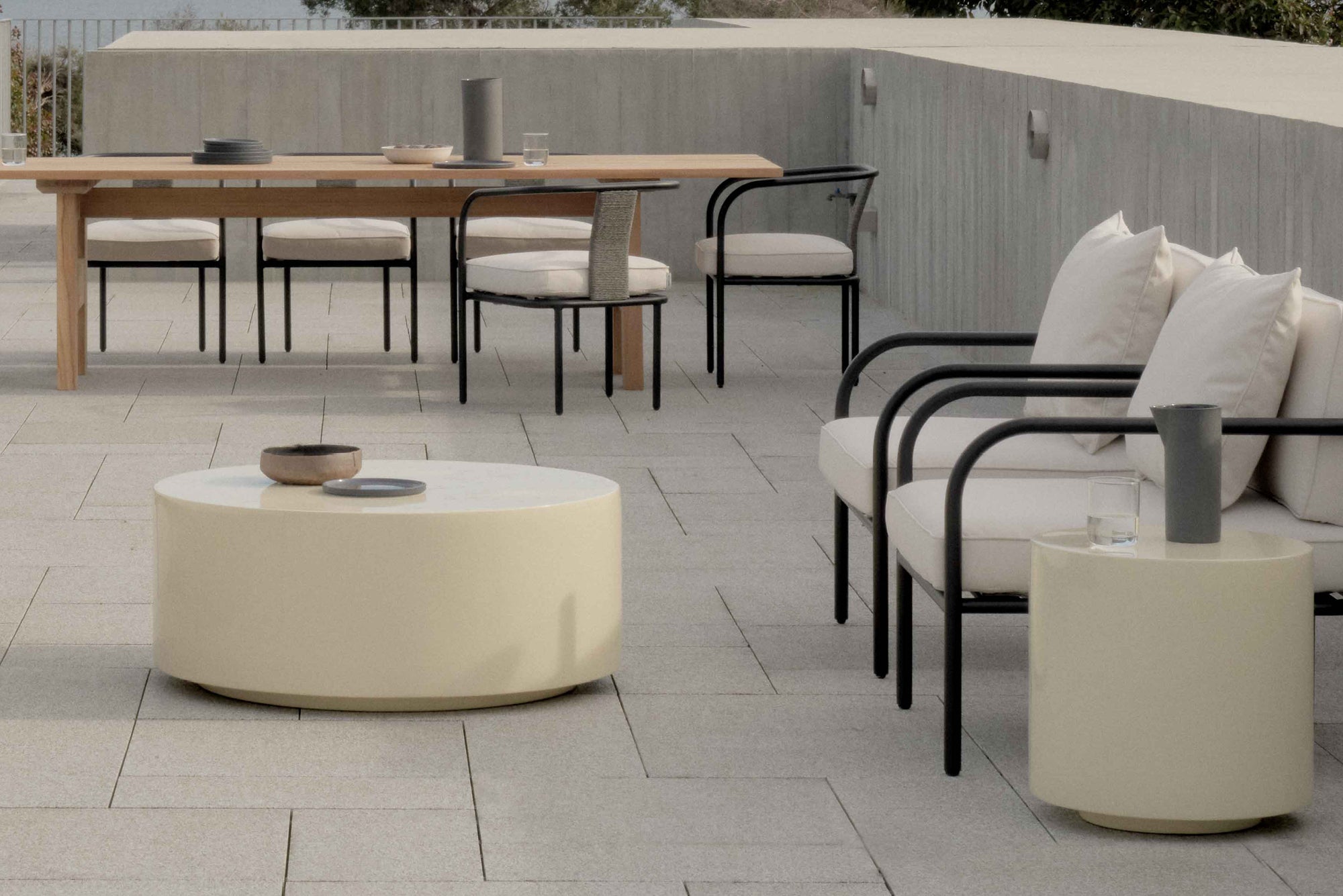 Outdoor Palm Lounge Chair