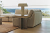 Zaha Travertine Side Table