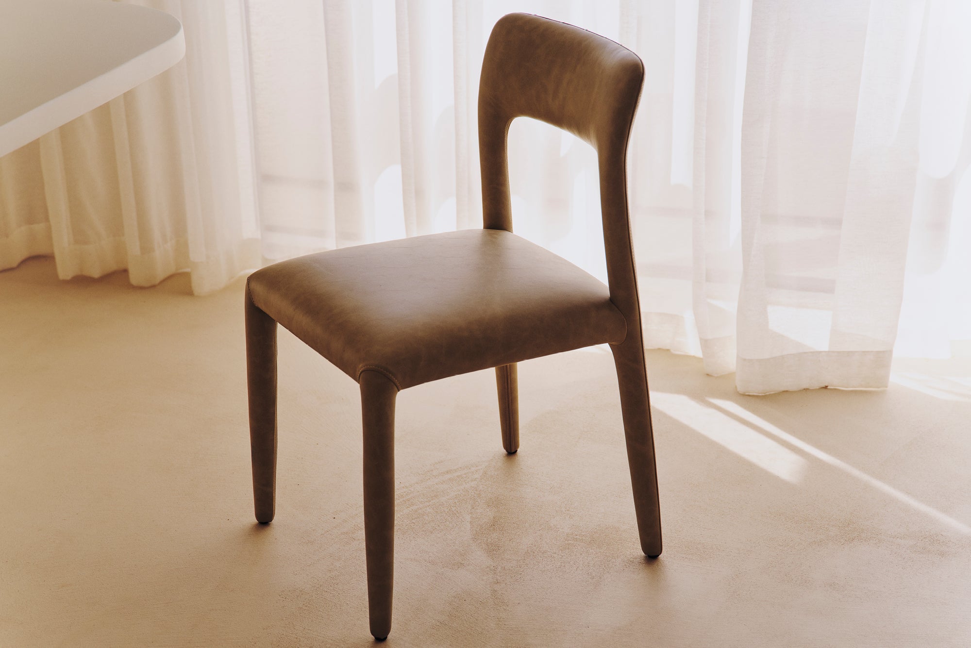 Tan Stark Dining Chair