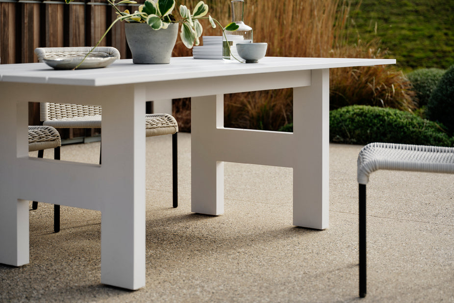 Outdoor Johnny Rectangular Dining Table