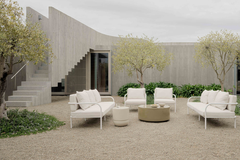 Outdoor Palm Sofa