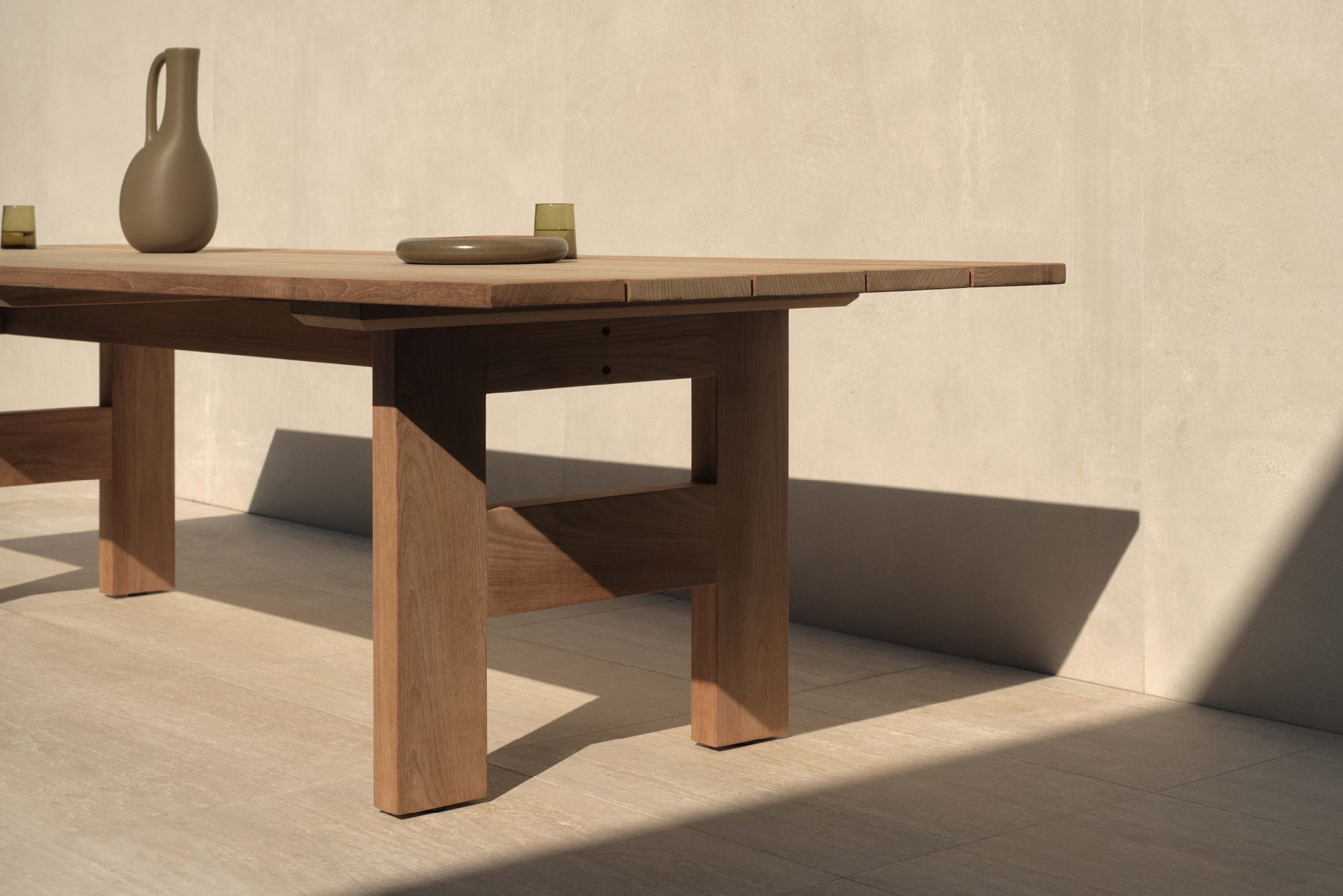 Outdoor Johnny Rectangular Dining Table