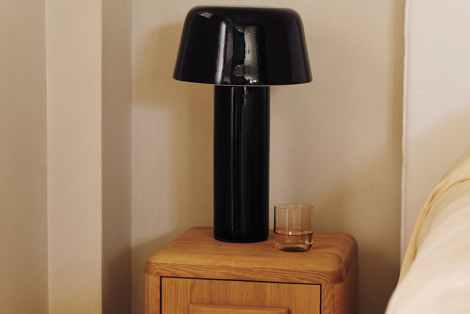 Black Stellara Table Lamp