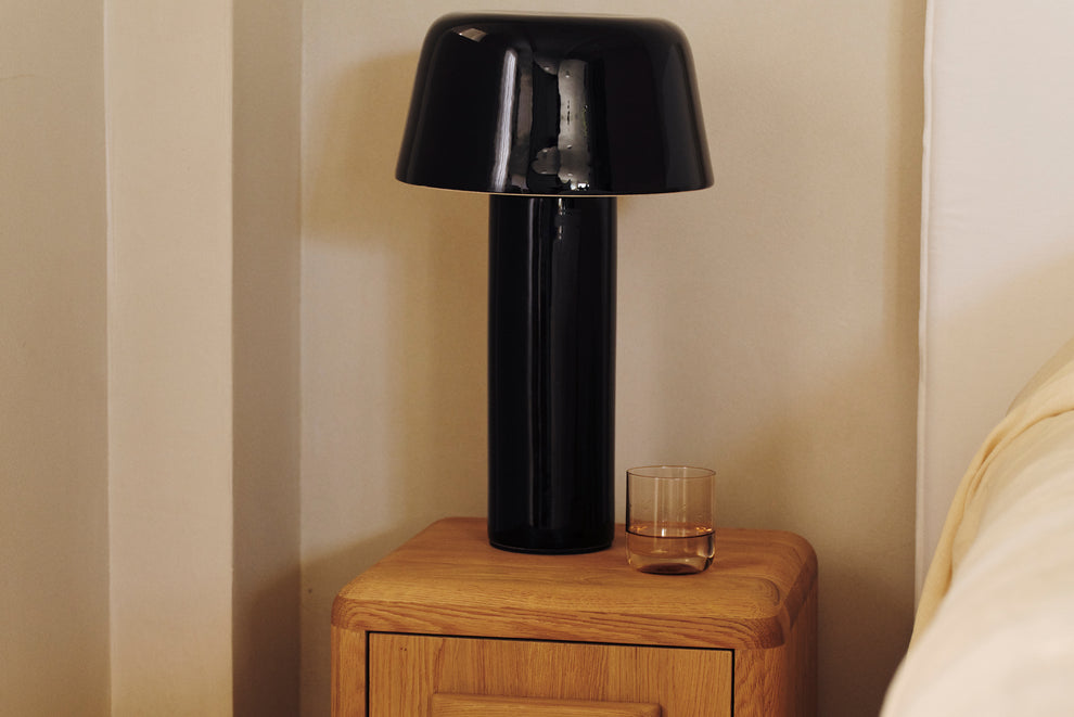 Black Stellara Table Lamp
