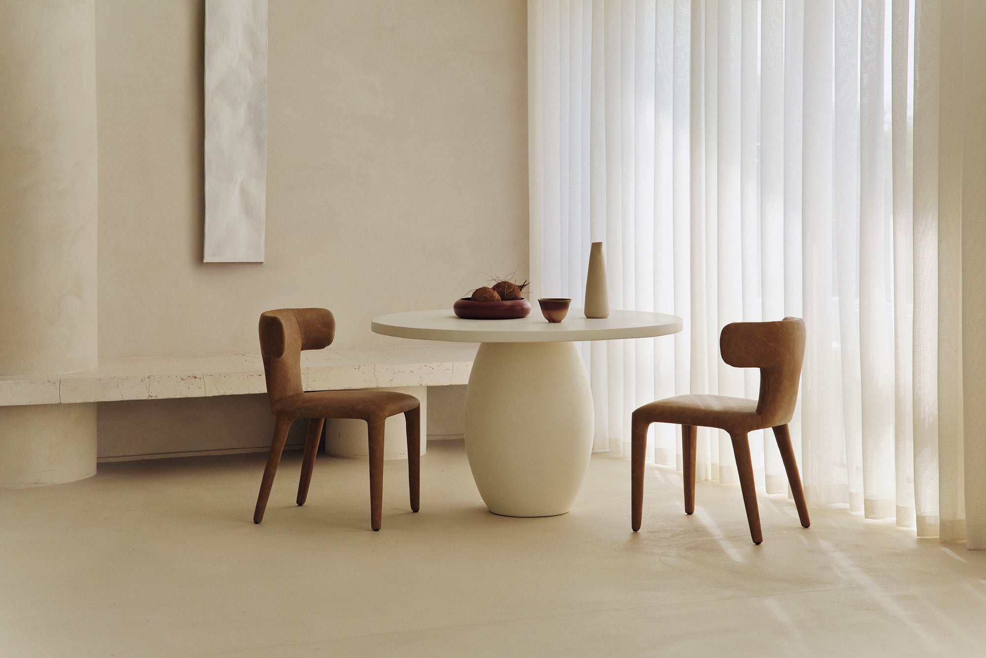 Tan Zara Dining Chair (Set of 2)